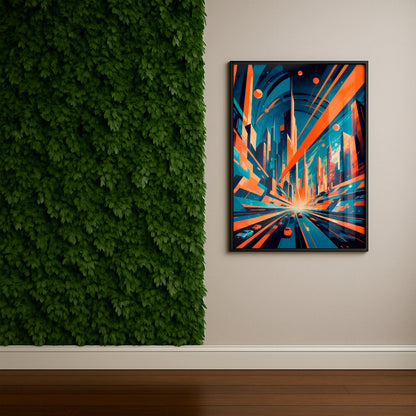 Dawn of the Metropolis - Framed Matte