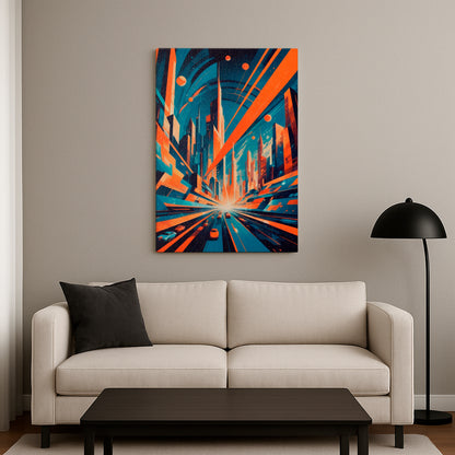 Dawn of the Metropolis - Canvas