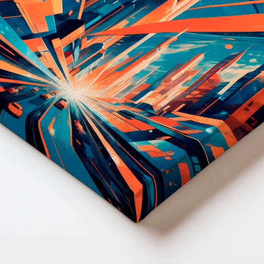 Dawn of the Metropolis - Canvas