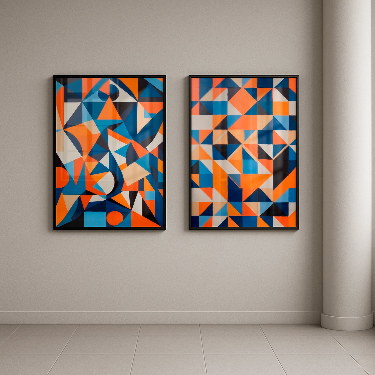 Fragments - Framed Matte