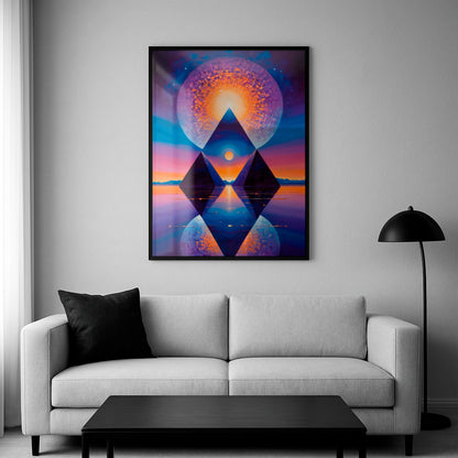 Horizon of the Unknown - Framed Matte