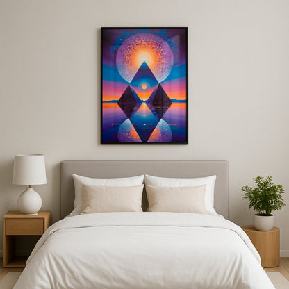 Horizon of the Unknown - Framed Matte
