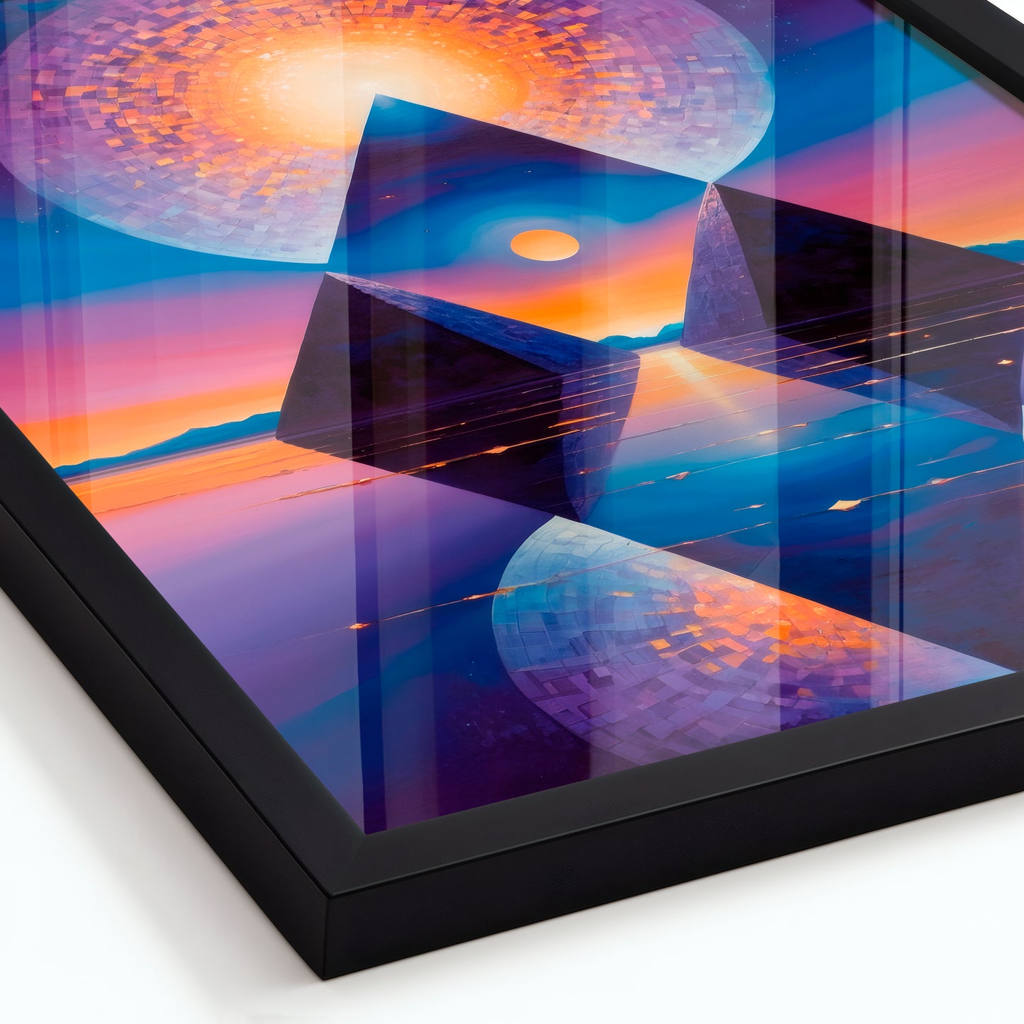 Horizon of the Unknown - Framed Matte