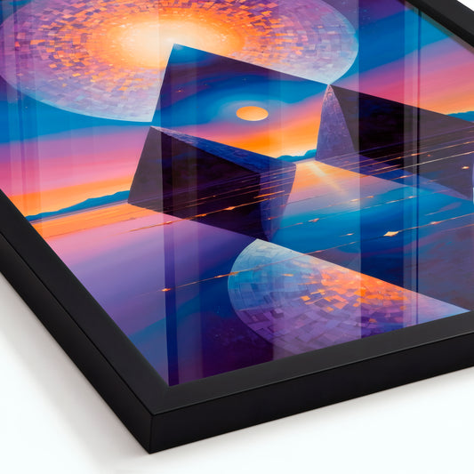 Horizon of the Unknown - Framed Matte