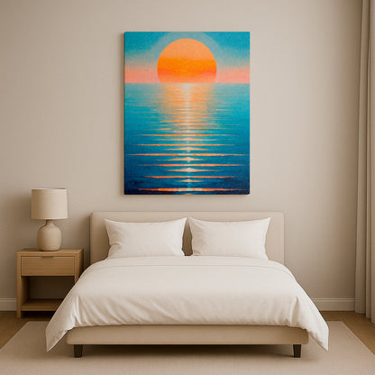 Shiny Waves - Canvas