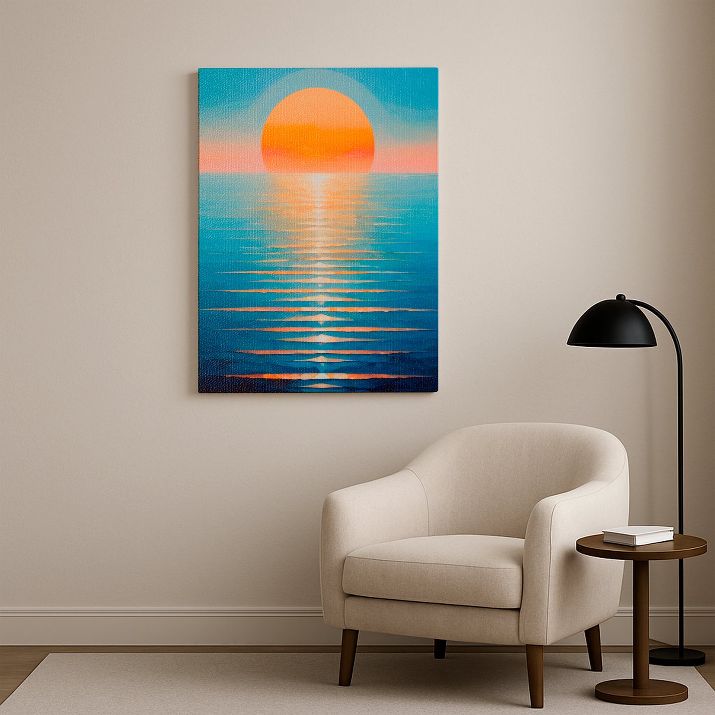 Shiny Waves - Canvas