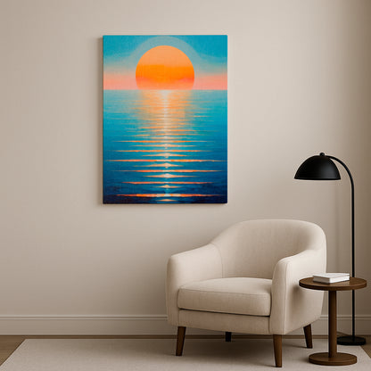 Shiny Waves - Canvas