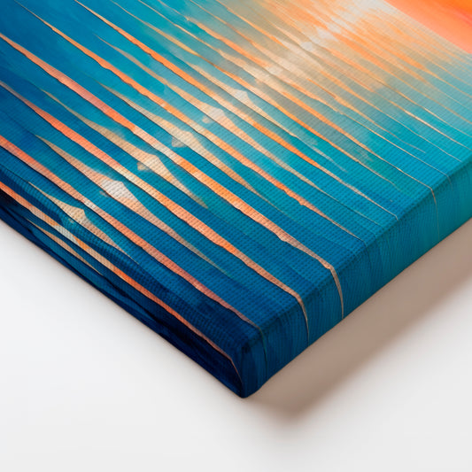 Shiny Waves - Canvas