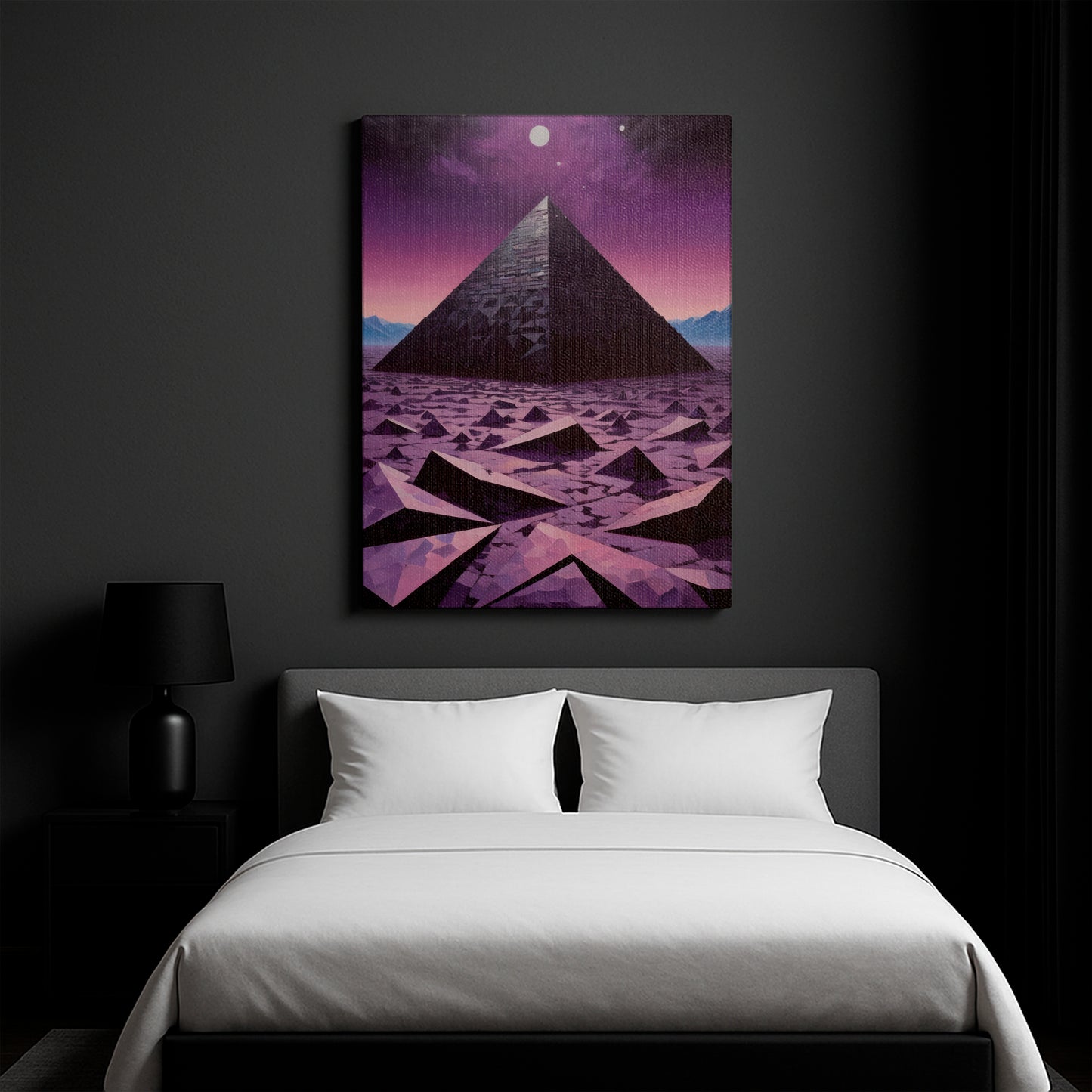 Mystic Pyramid - Canvas