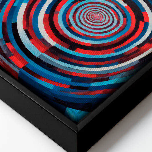 Through the Portal - Framed Canvas
