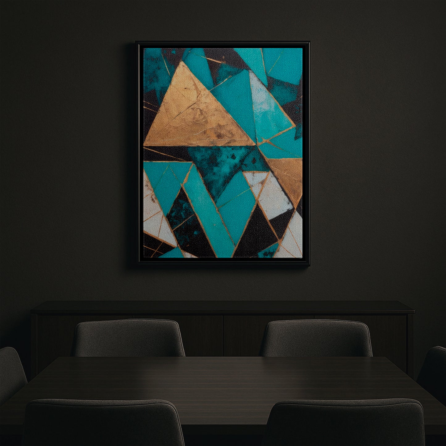 Imperial Essence I - Framed Canvas