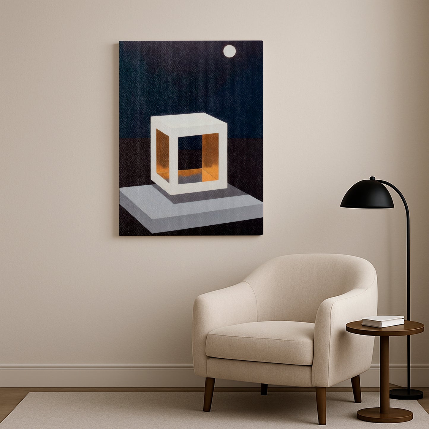 Lunar Haven I - Canvas