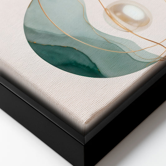 Timeless Orbit - Framed Canvas