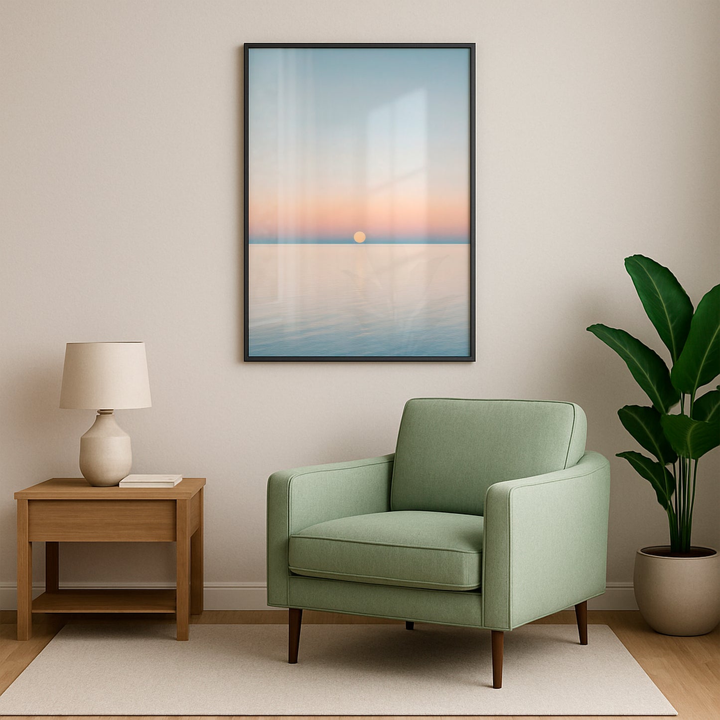 Still Horizon - Framed Matte
