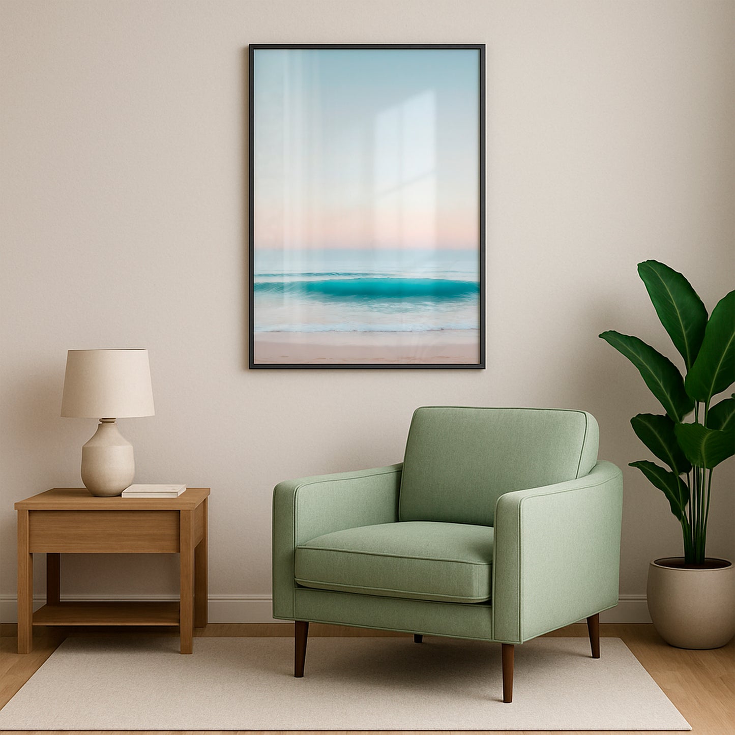 Sea and Stillness - Framed Matte