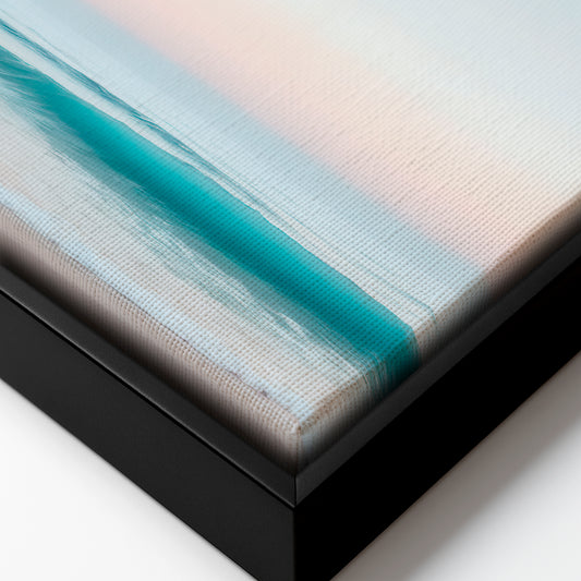 Sea and Stillness - Framed Canvas