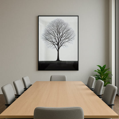 Rooted in Silence - Framed Matte