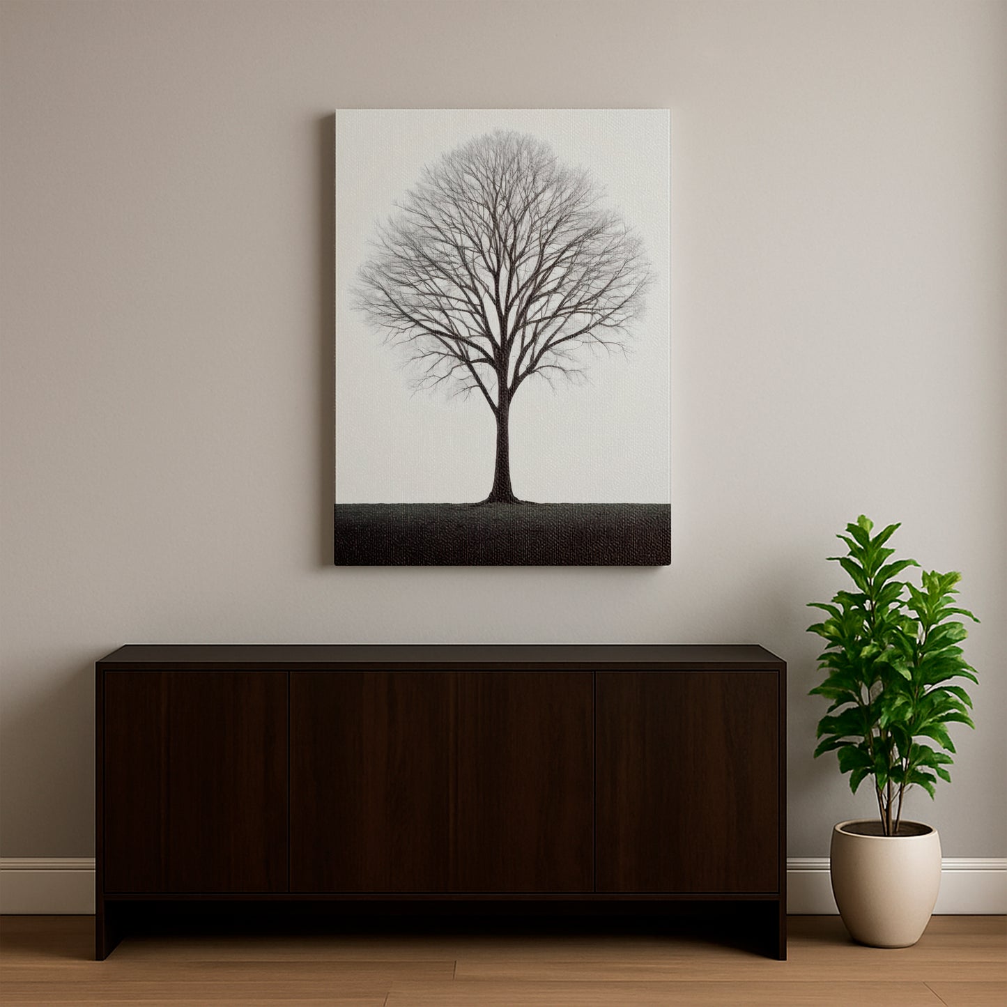 Rooted in Silence - Canvas