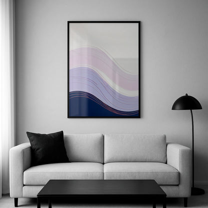 Violet Path - Framed Matte