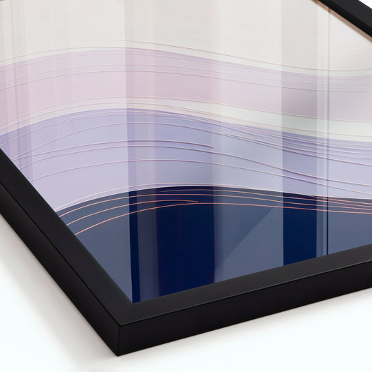 Violet Path - Framed Matte