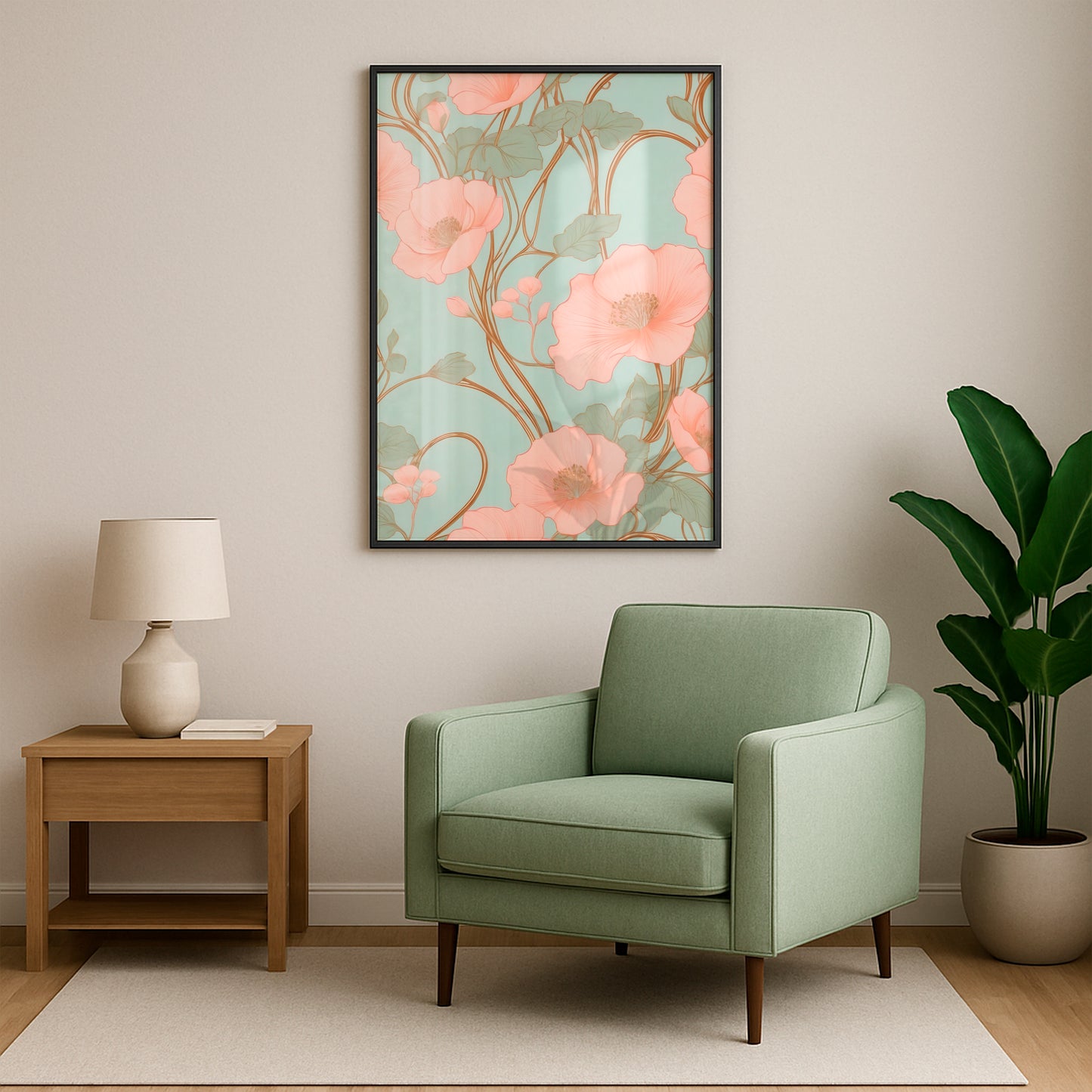 Floral Dreams Unveil - Framed Matte