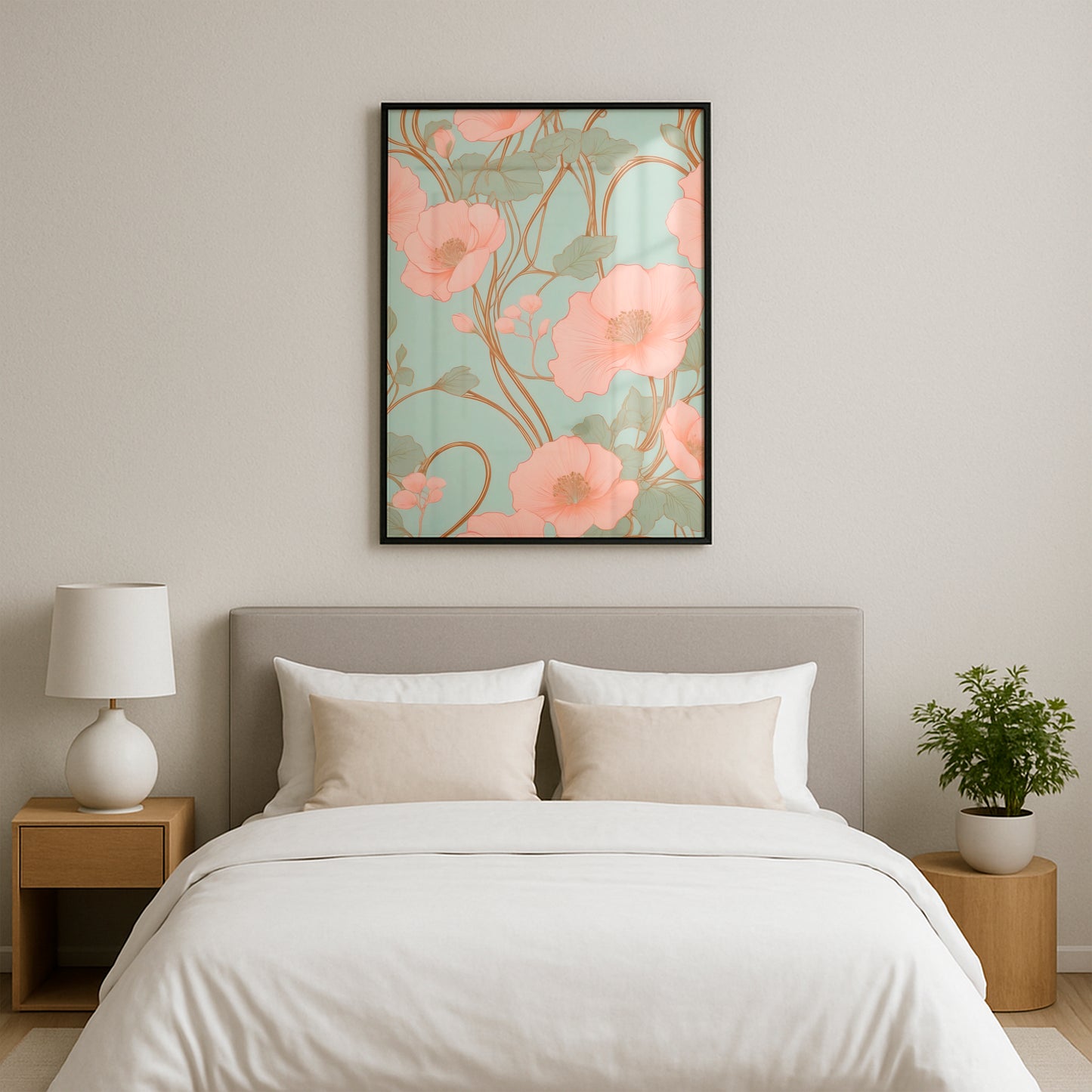 Floral Dreams Unveil - Framed Matte
