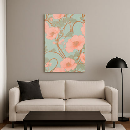 Floral Dreams Unveil - Canvas