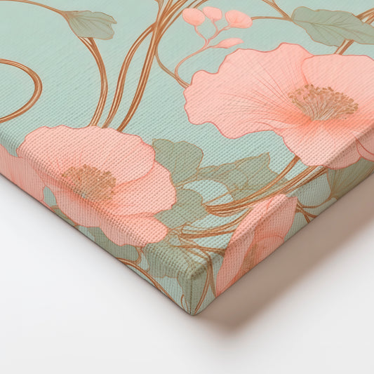Floral Dreams Unveil - Canvas