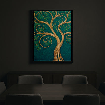 Roots of Harmony - Framed Canvas