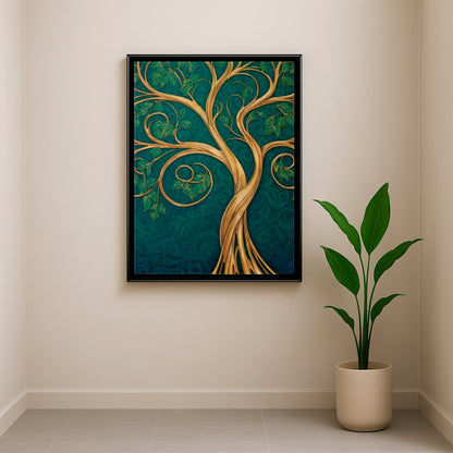 Roots of Harmony - Framed Canvas