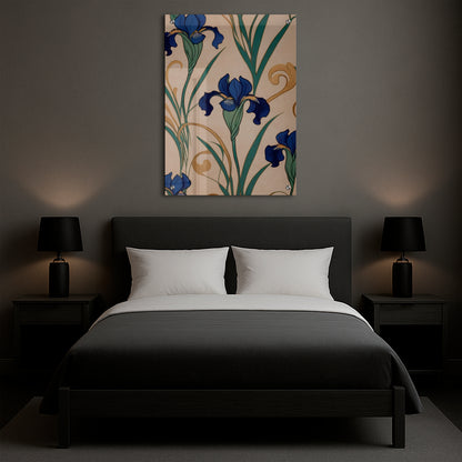 Azure Elegance - Acrylic