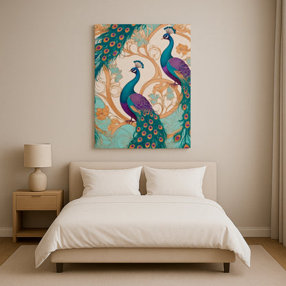 Whispers of the Peacock - Canvas