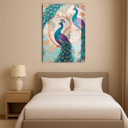 Whispers of the Peacock - Acrylic