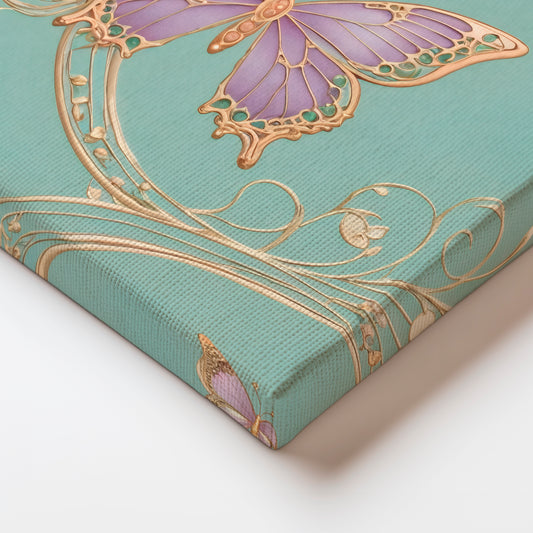 Fluttering Elegance - Canvas