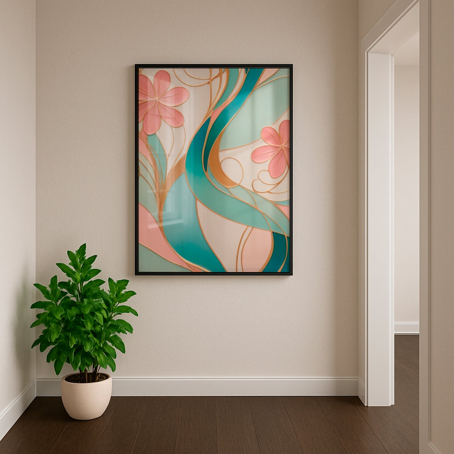 Floral Reverie - Framed Matte