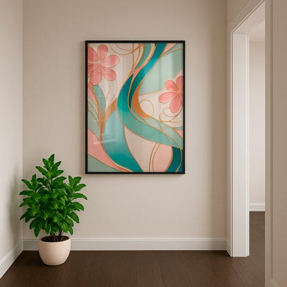 Floral Reverie - Framed Matte