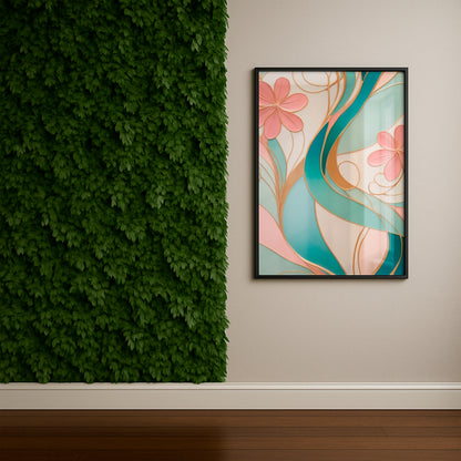 Floral Reverie - Framed Matte