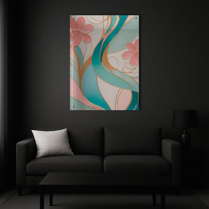 Floral Reverie - Acrylic