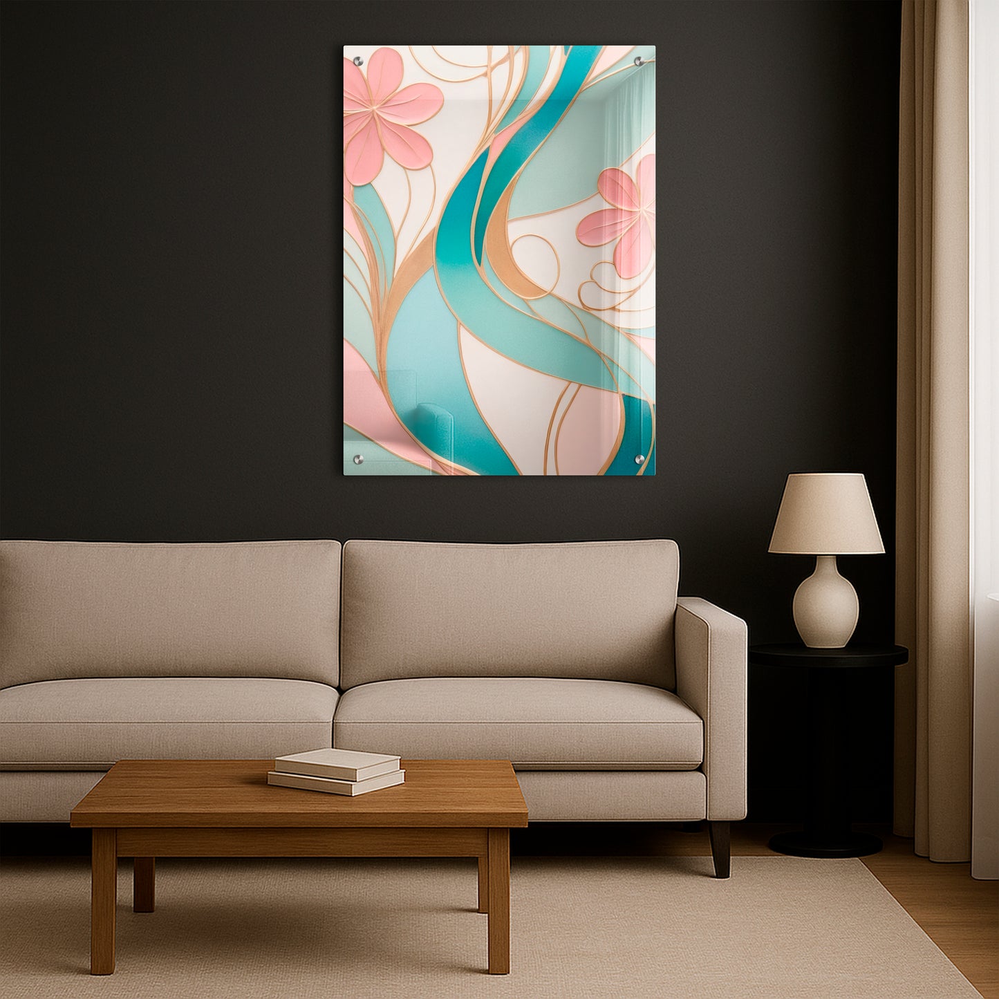 Floral Reverie - Acrylic