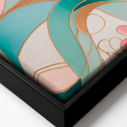 Floral Reverie - Framed Canvas