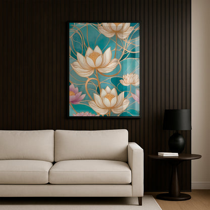 The Bloom of Serenity - Framed Matte