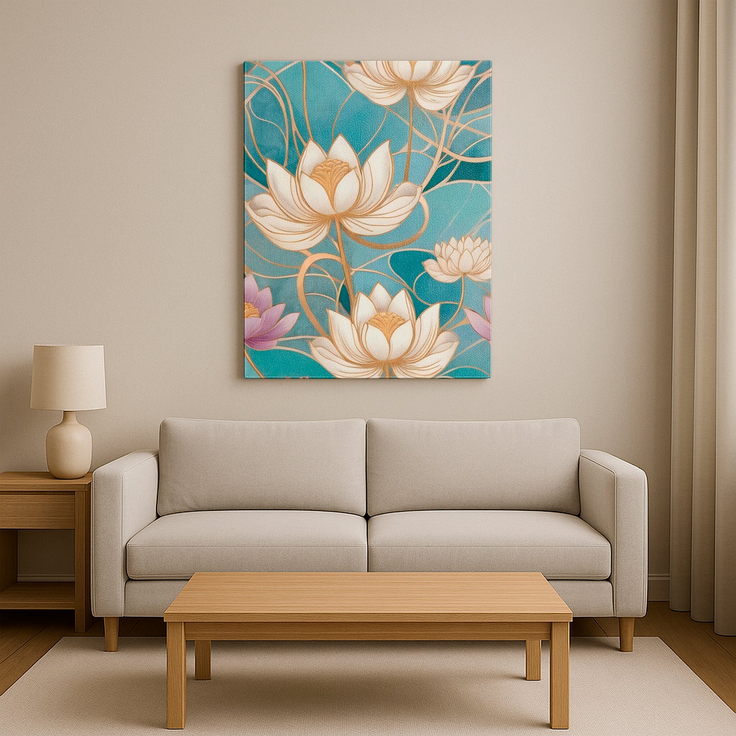 The Bloom of Serenity - Canvas
