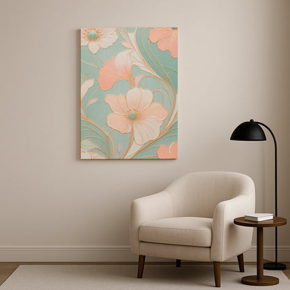 A Mirage of Soft Blooms - Canvas