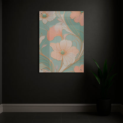 A Mirage of Soft Blooms - Acrylic
