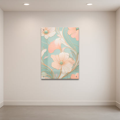 A Mirage of Soft Blooms - Acrylic