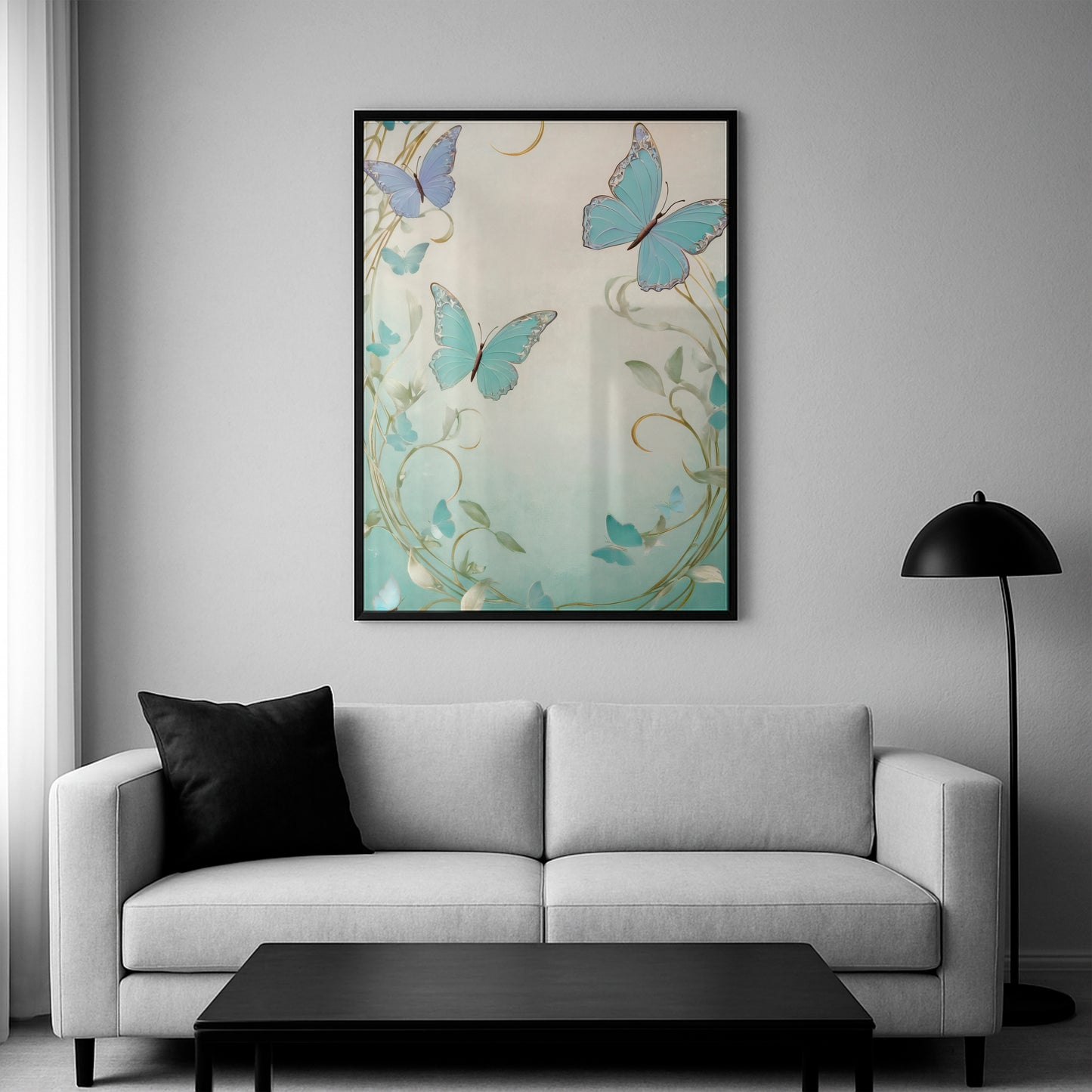 Dancing in the Verdant Breeze - Framed Matte