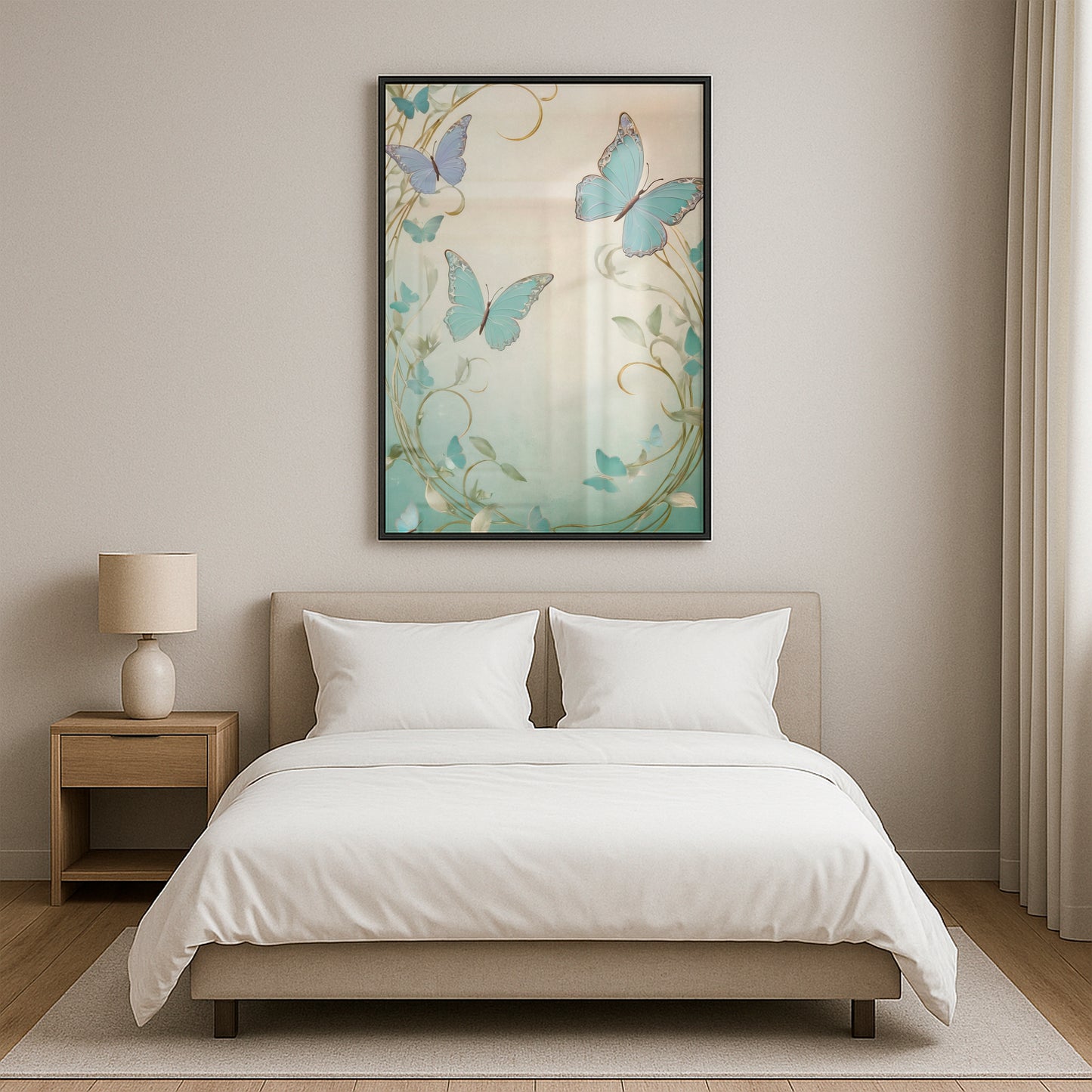 Dancing in the Verdant Breeze - Framed Matte