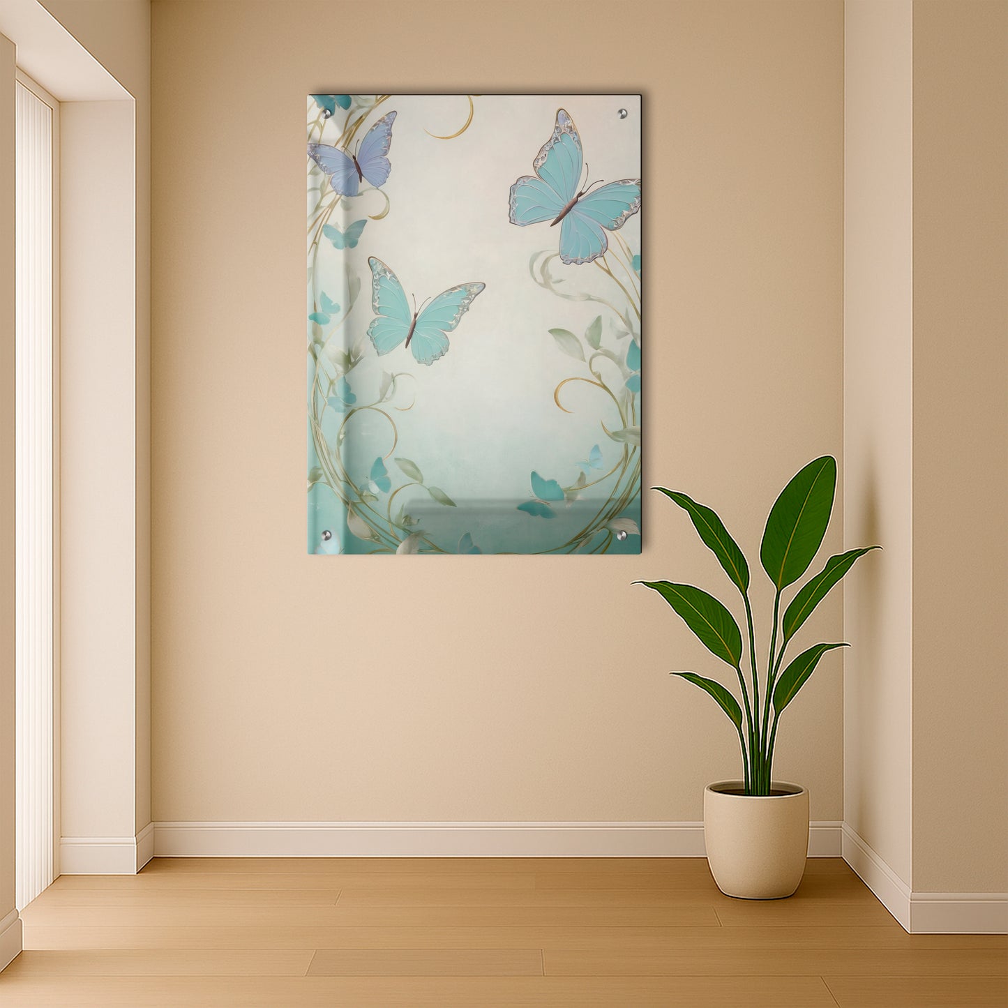 Dancing in the Verdant Breeze - Acrylic