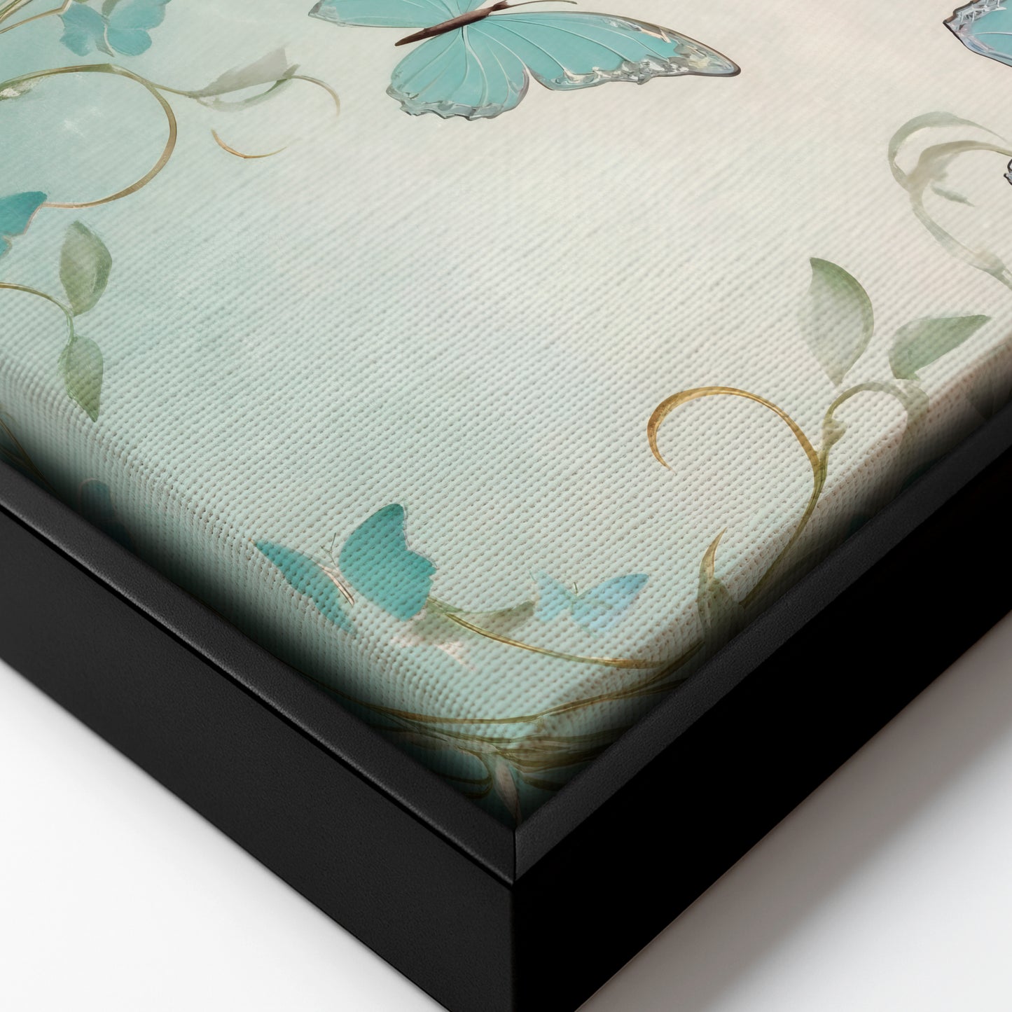 Dancing in the Verdant Breeze - Framed Canvas