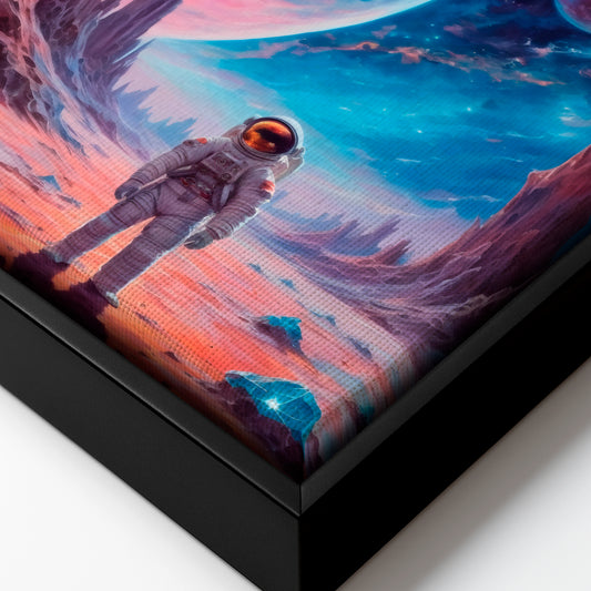 Journey to the Unknown - Framed Canvas